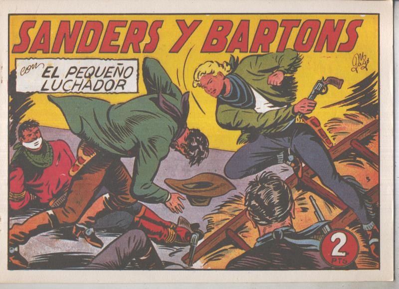 El Pequeño Luchador facsimil numero 122: Sanders y Bartons