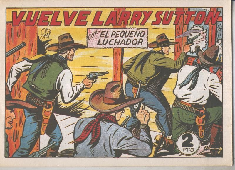 El Pequeño Luchador facsimil numero 113: vuelve Larry Sutton