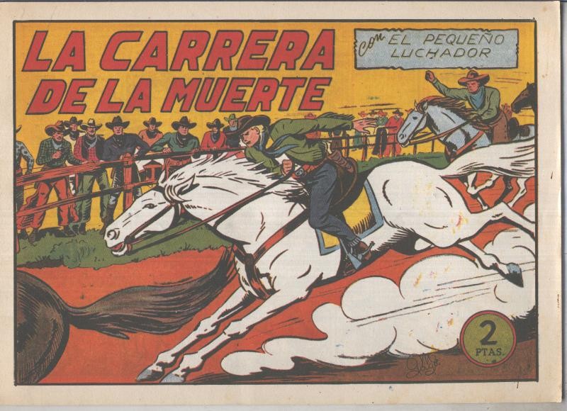 El Pequeño Luchador facsimil numero 110: La carrera de la muerte