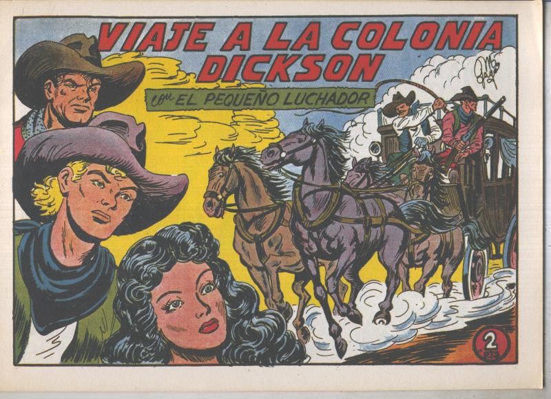 El Pequeño Luchador facsimil numero 206: viaje a la colonia Dickson