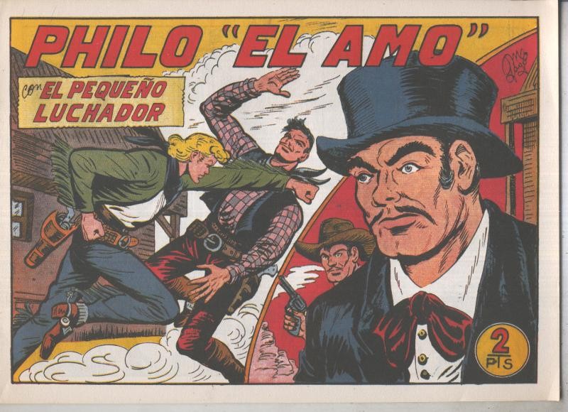 El Pequeño Luchador facsimil numero 198: Philo el amo