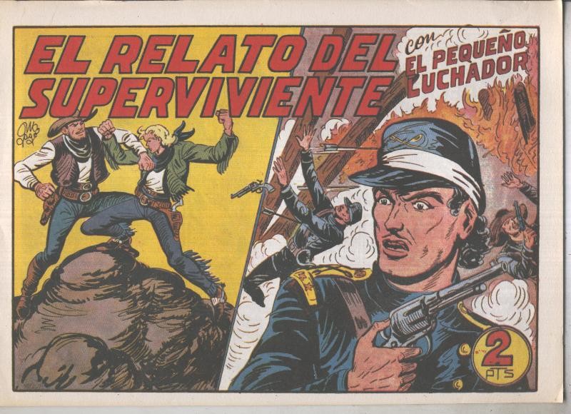 El Pequeño Luchador facsimil numero 196: El relato del superviviente