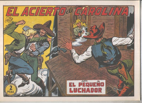 El Pequeño Luchador facsimil numero 194: El acierto de Carolina
