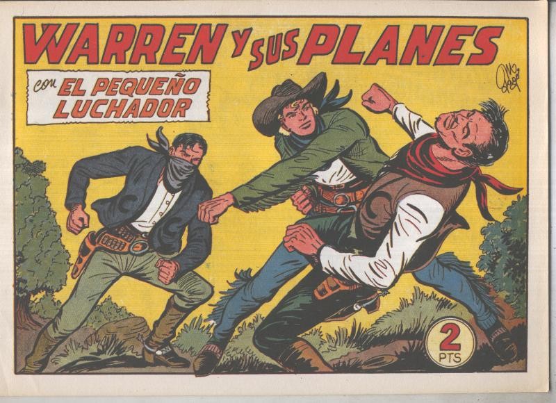 El Pequeño Luchador facsimil numero 190: Warren y sus planes