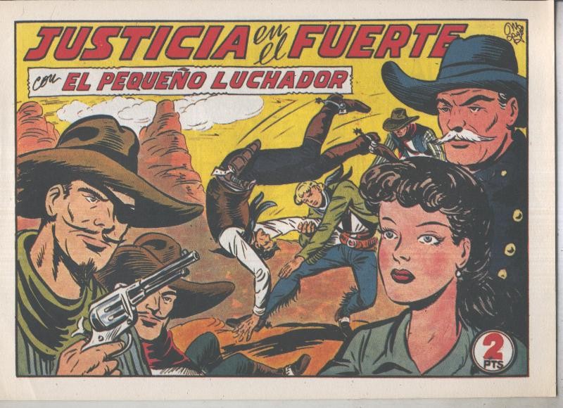 El Pequeño Luchador facsimil numero 188: Justicia en el fuerte