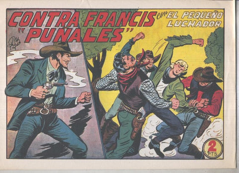 El Pequeño Luchador facsimil numero 187: Contra Francis Puñales