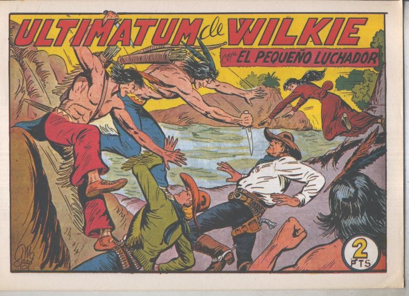 El Pequeño Luchador facsimil numero 186: Ultimatum de Wilkie