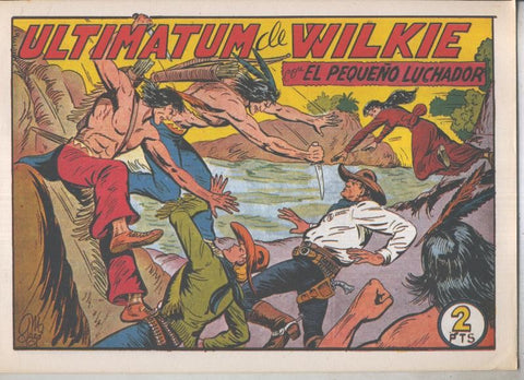 El Pequeño Luchador facsimil numero 186: Ultimatum de Wilkie