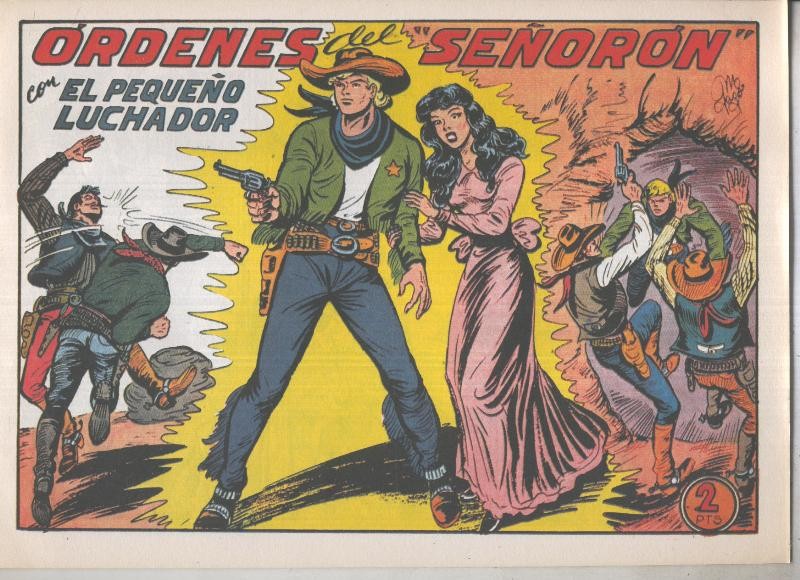 El Pequeño Luchador facsimil numero 179: Ordenes del señoron