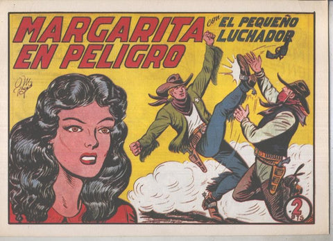 El Pequeño Luchador facsimil numero 177: Margarita en peligro
