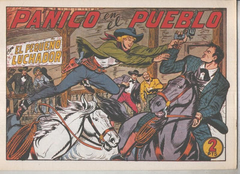 El Pequeño Luchador facsimil numero 175: Panico en el pueblo