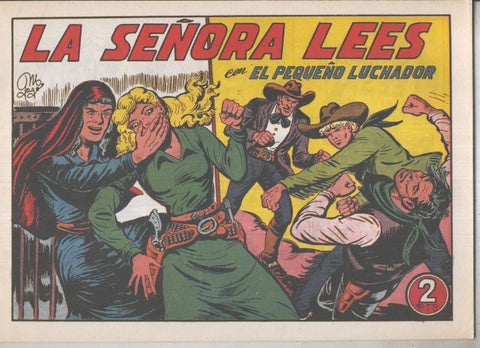 El Pequeño Luchador facsimil numero 171: La señora Lees