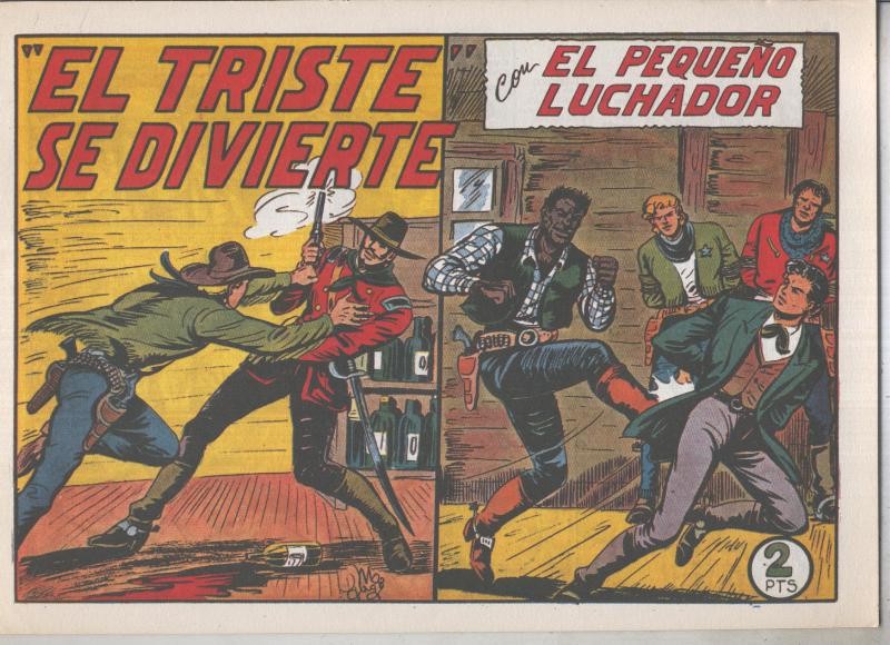 El Pequeño Luchador facsimil numero 167: El triste se divierte