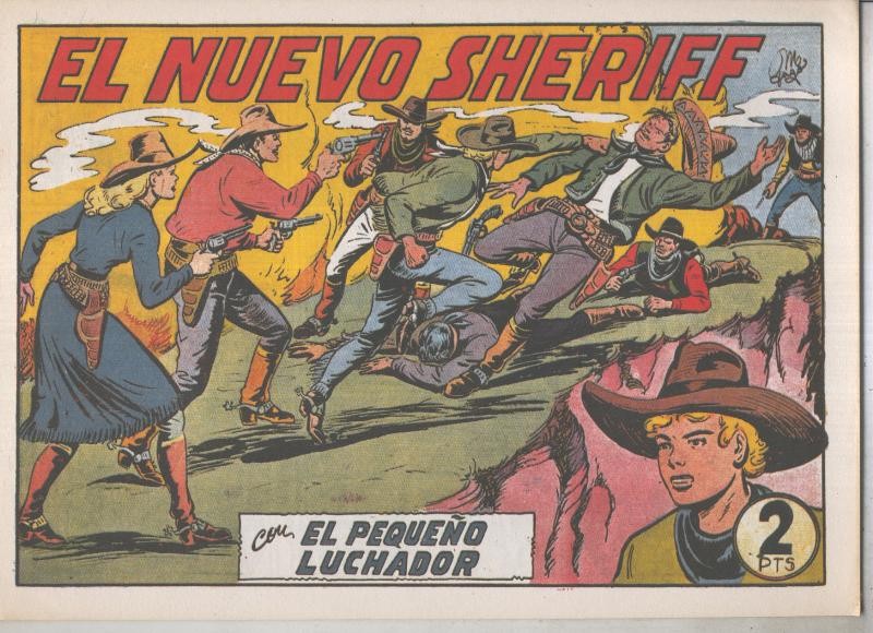 El Pequeño Luchador facsimil numero 158: El nuevo sheriff
