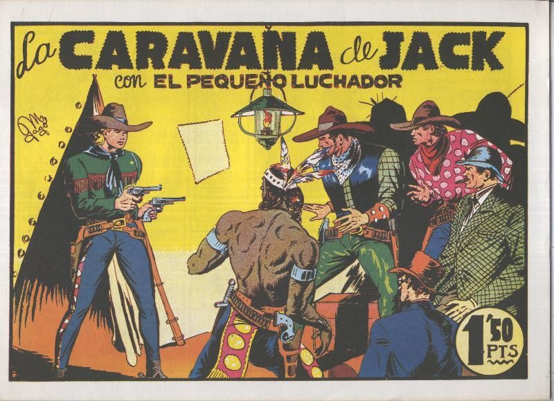 Facsimil: El Pequeño Luchador numero 015: la caravana de Jack