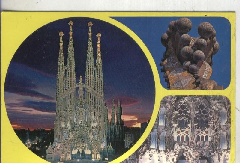 Postal 4602: Sagrada Familia de Barcelona