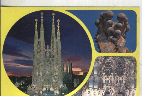 Postal 4602: Sagrada Familia de Barcelona