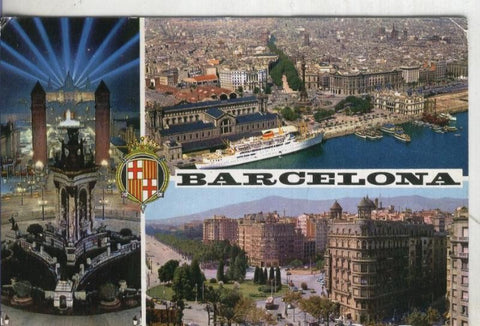 Postal 4616 : Vistas de Barcelona