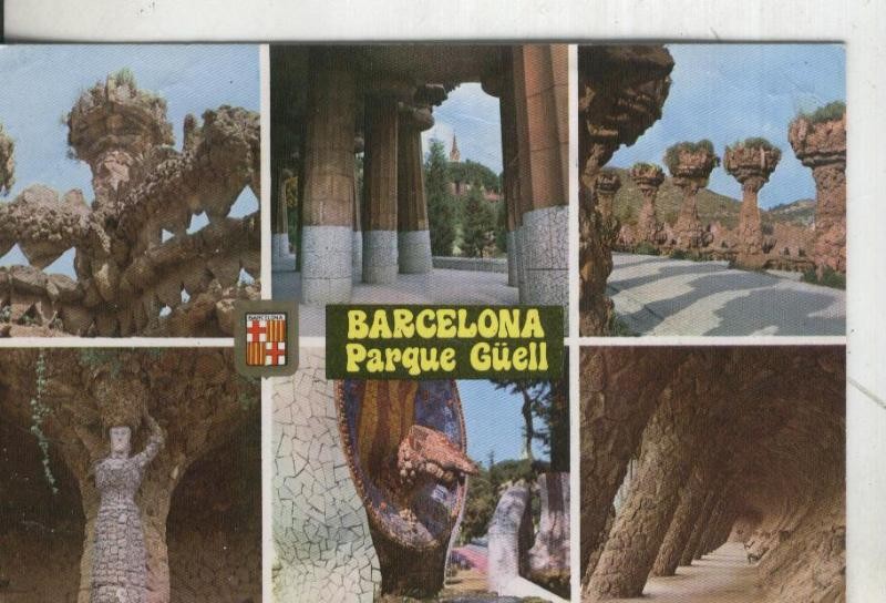 Postal 4637 : Vistas del Parque Guell de Barcelona