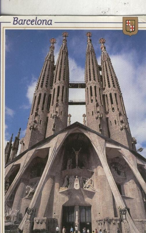 Postal 4647 : Templo Sagrada Familia en Varcelona