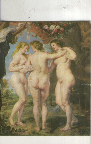 Postal 4650 : Las Tres Gracias de Ruben en el Museo del Prado