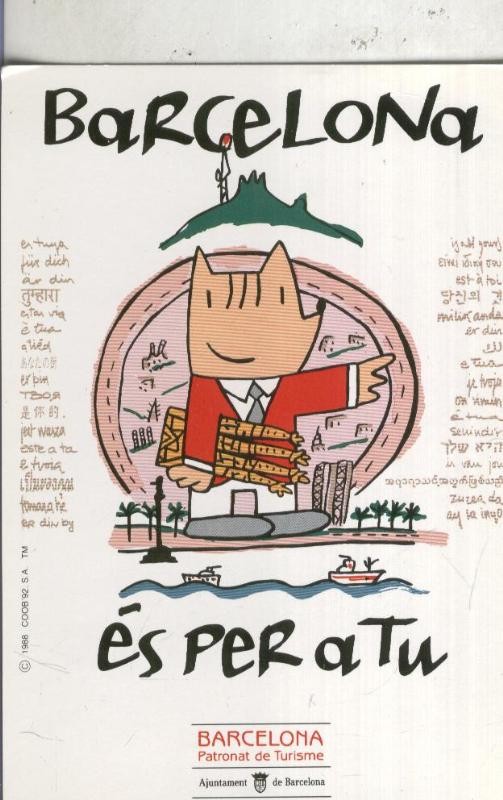 Postal 4658 : Publicitaria de Barcelona es per a tu