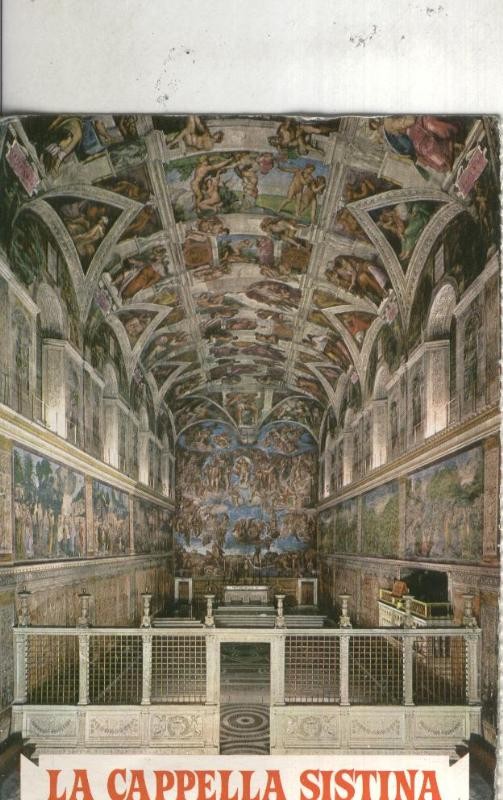 Postal 4667 : Capilla sistina de Miguel Angel