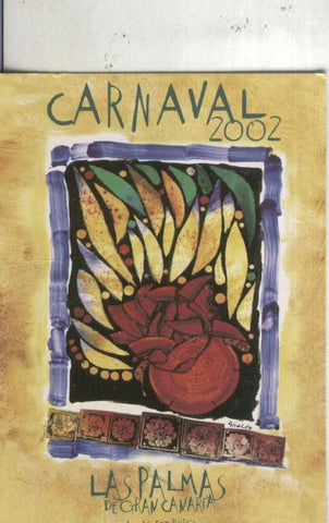 Postal 4668 : Publicitaria Carnaval 2002 de las Palmas Gran Canaria