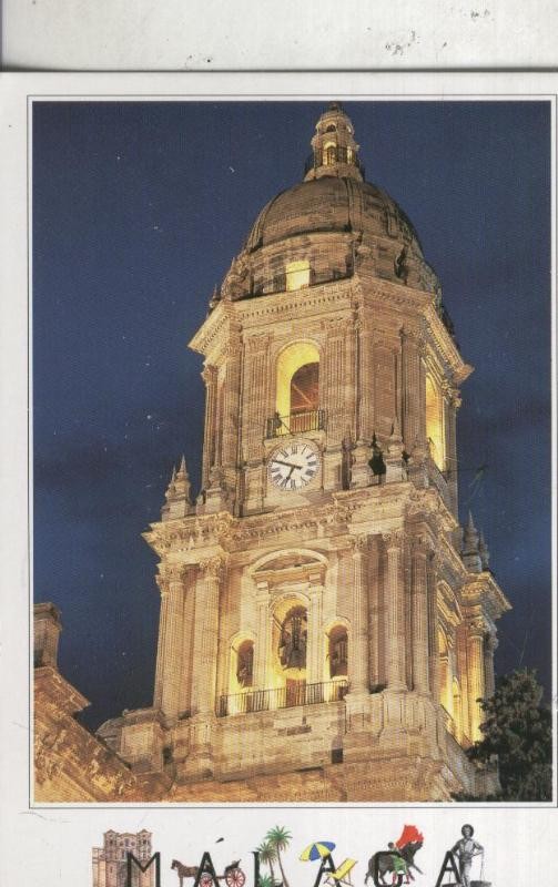 Postal 4671 : Torre de la catedral de Malaga