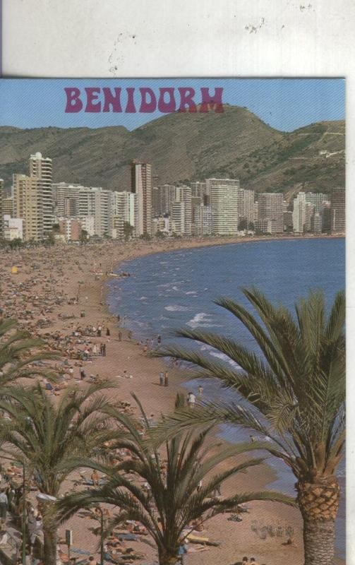 Postal 4676 : Playa de Levante en Benidorm
