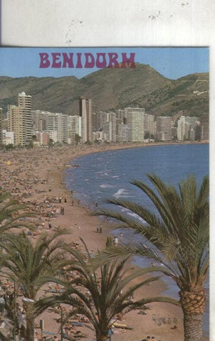 Postal 4676 : Playa de Levante en Benidorm