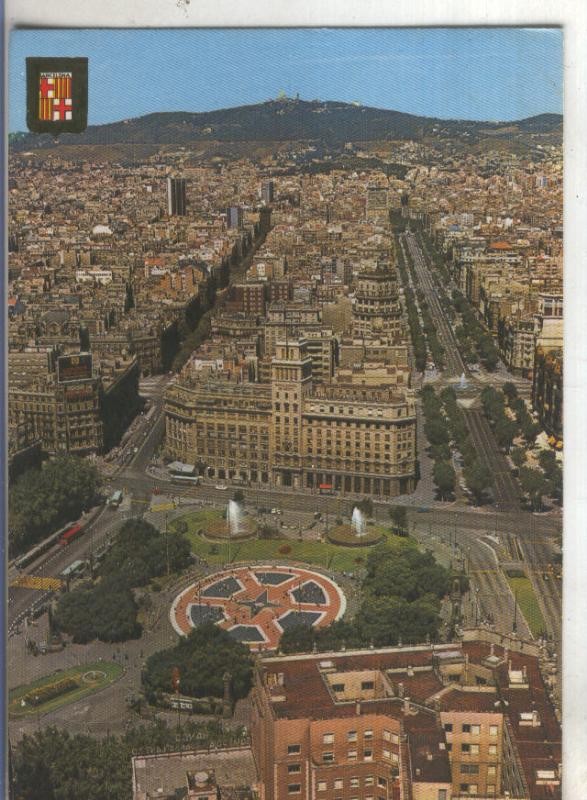 Postal 4704 : Plaza Cataluña de Barcelona