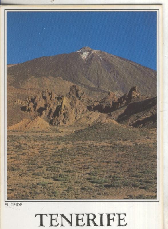 Postal 4707 : El Teide y la Cañada en Tenerife