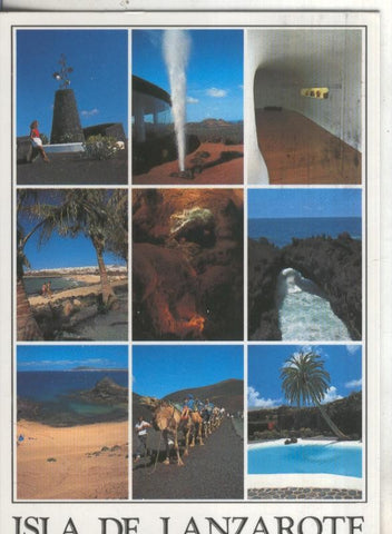 Postal 4709 : Vistas de la Isla de Lanzarote