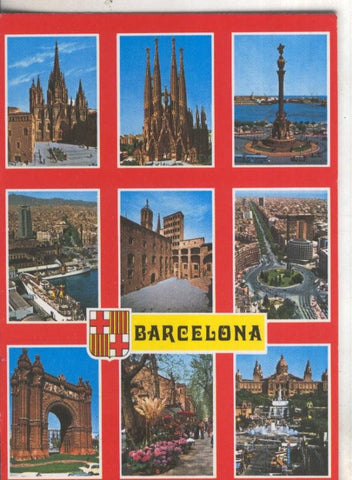 Postal 4745 : Vistas varias de Barcelona