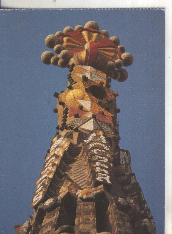 Postal 4751 : Torre de la Sagrada Familia de Barcelona