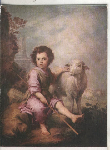 Postal 4768 : El buen pastor de Murillo