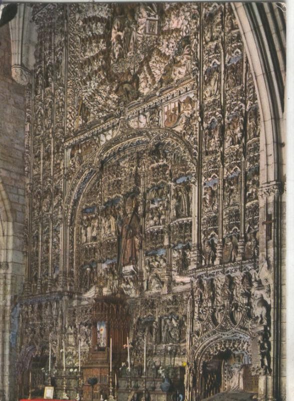 Postal 4777 : Retablo de San Nicolas en catedral de Burgos