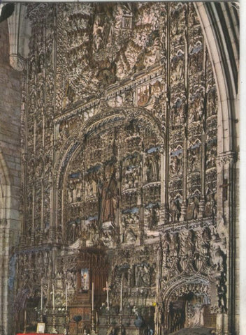 Postal 4777 : Retablo de San Nicolas en catedral de Burgos