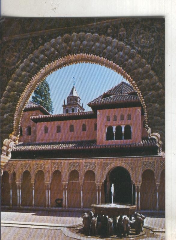 Postal 4797 : Patio de los leones en la Alhambra de Granada