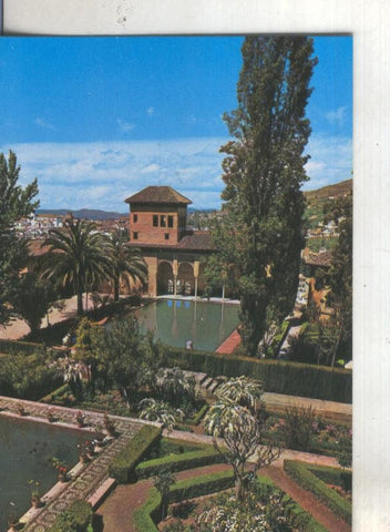 Postal 4798 : Jardines del Partal en la Alhambra de Granada