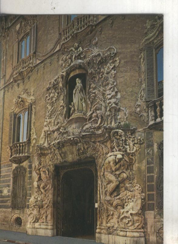 Postal 4836 : Fachada del palacio del Marques de Dos Aguas en Valencia