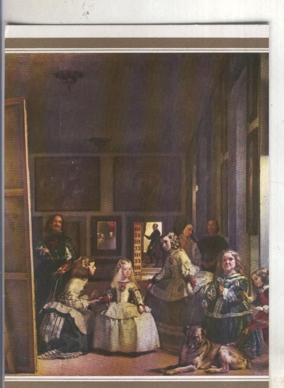 Postal 4842 : Las Meninas de Velazquez