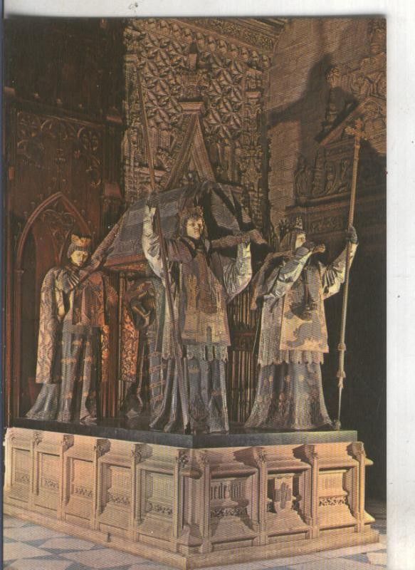 Postal 4852 : Monumento restos Colon en la catedral de Sevilla