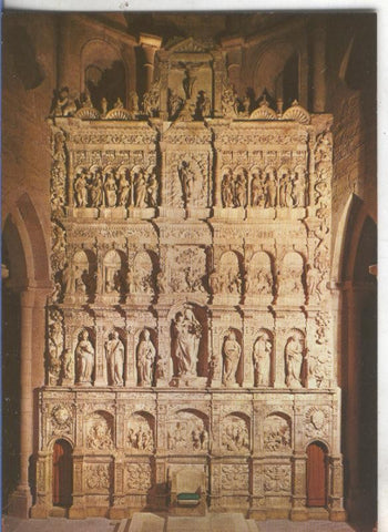 Postal 4856 : Retablo de la iglesia abacial de la Abadia de Poblet