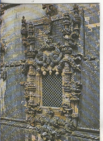 Postal 4865 : Ventana del convento de Cristo en Tomar-Portugal