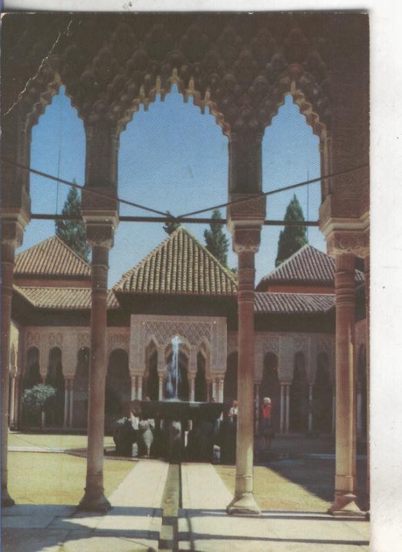 Postal 4878 : Patio de los Leones en la Alhambra de Granada