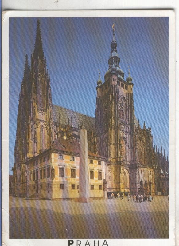 Postal 4894 : Catedral de Praha-Checoslovaquia