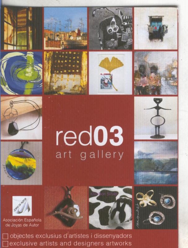 Postal 4907 : Publicitaria tienda red03 art gallery en Barcelona