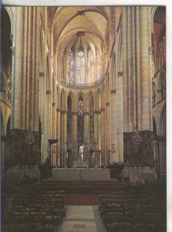 Postal 4933 : Interior de la catedral de Le Mans